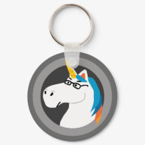 Geekicorn keychains by toxiferous Geekicorn keychains