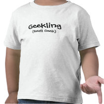 Geekling (Small Geek) Toddler Tee t-shirts