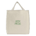 GEEKPRIDE embroidered bags