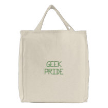 GEEKPRIDE embroidered bags by geekprideuk GEEKPRIDE embroidered bags