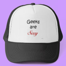 Geeks are Sexy hats by chrystynen Geeks are Sexy hats
