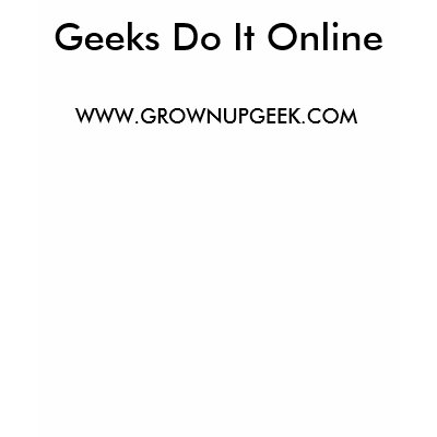 Geeks Do It Online Tanktop by ihelpers