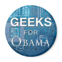 Geeks for Obama Magnet