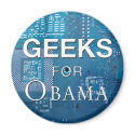 Geeks for Obama Magnet