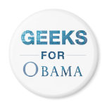 Geeks for Obama Magnet