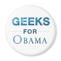 Geeks for Obama Magnet