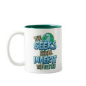 Geeks Inherit Earth mugs