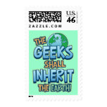 Geeks Inherit Earth postage