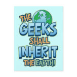 Geeks Inherit Earth postcards