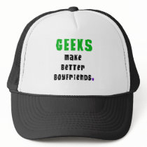Geeks Make Better Boyfriends hats
