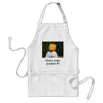 Geeks make pumpkin PI! Apron