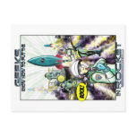 Geeks Rock Rockets Post Card