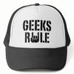 Geeks Rule Mesh Hat