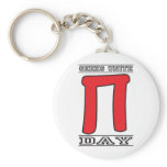Geeks Unite Pi Day keychains