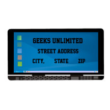 Geeks Unlimited Shipping Label