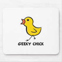 Geeky Chick Mousepad
