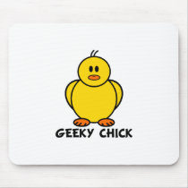 Geeky Chick mousepads