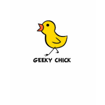 Geeky Chick T-Shirt by chicktshirts8 Geeky Chick T-Shirt