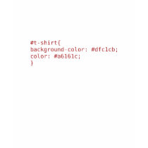 Geeky CSS shirt in pink