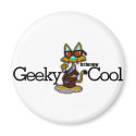 Geeky is the new cool magnets by SWOTsolutions Geeky is the new cool magnets