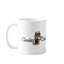Geeky is the new cool coffee mugs