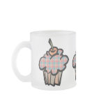 geeky plaid cupcake mugs