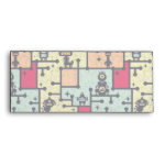 geeky robot maze pattern vector envelopes geeky robot maze pattern vector envelopes