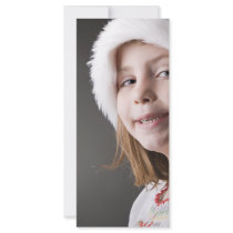 geeky santa elf customized rack card