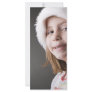 geeky santa elf customized rack card