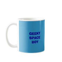 GEEKY SPACE BOY mugs by charlottie GEEKY SPACE BOY mugs
