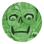 geen skull sticker