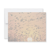 Geese at Sunrise invitations by animalpark Geese at Sunrise invitations