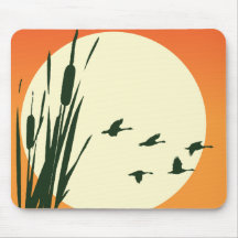 Geese at Tule Lake Mouse Pad