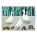 Geese: Blank Card