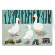 Geese: Blank Card