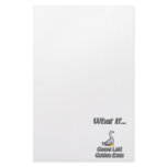 Geese laid golden eggs custom stationery