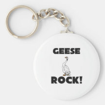 Geese Rock Keychains