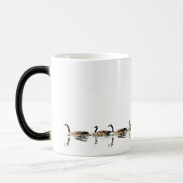 Geese swim around your Mug mug