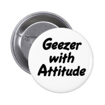Geezer with Attitude button