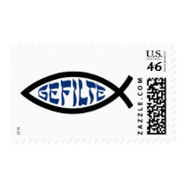 Gefilte Fish Postage Stamp by InsideOut_Tees Gefilte Fish Postage Stamp