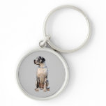 Gefleckte Dogge Key Chain