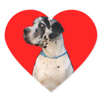 Gefleckte Dogge Sticker