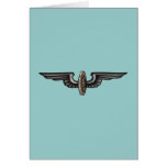 geflügeltes Rad flying wheel Cards