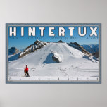 Geforene Wand at Hintertux Poster