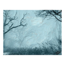 gefrorene Landschaft posters