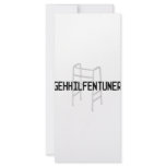 Gehhilfentuner icon custom rack card