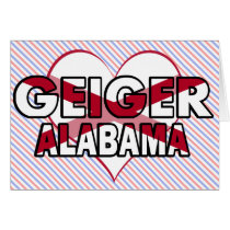 Geiger, Alabama Card