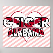 Geiger, Alabama Poster