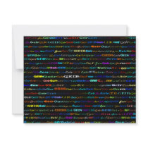 Geir Text Design I Invitation by SjStevenson Geir Text Design I Invitation