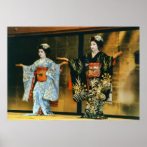 GEISHA APPRENTICES PRINT